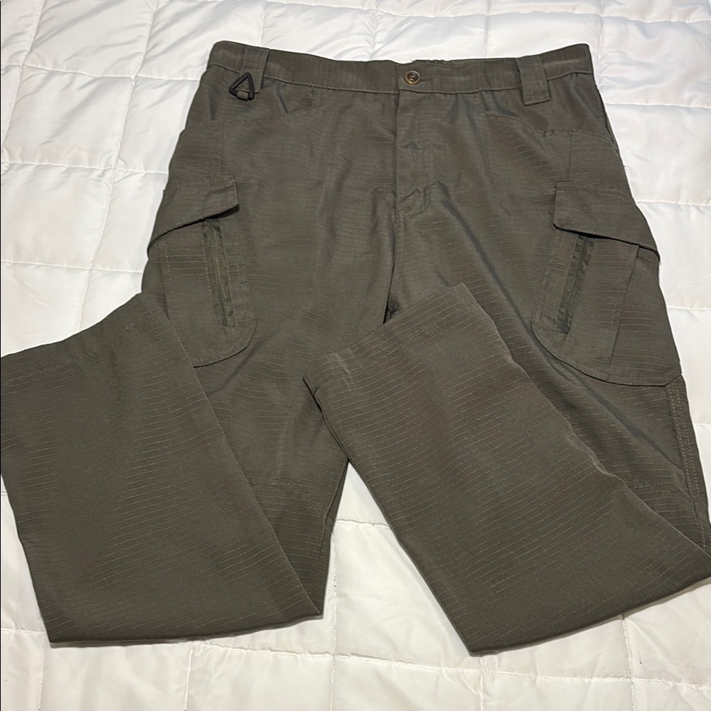 Green Cargo Tactical Series Pants  Relaxed Fit